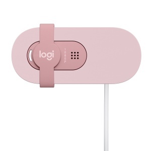 Logitech Brio 100 Full HD Webcam - Rose - USB - Img 3