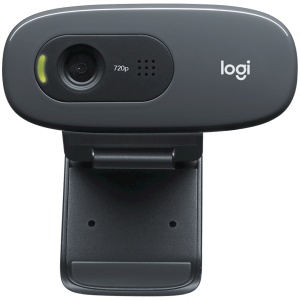 LOGITECH C270 HD Webcam - BLACK - USB 960-001063 *
