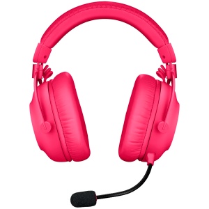 LOGITECH G PRO X2 LIGHTSPEED Wireless Gaming Headset - Blue Mic - MAGENTA 981-001275