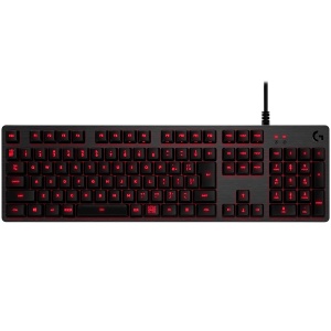 LOGITECH G413 SE Corded Mechanical Gaming Keyboard - BLACK - US INT'L - USB - TACTILE 920-010437