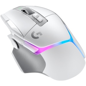LOGITECH G502 X PLUS - WHITE/PREMIUM - 2.4GHZ - EER2 - #933 910-006171