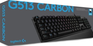 Logitech G512 Gaming Keyboard - Black, GX Blue (Clicky) Mechanical - Img 3