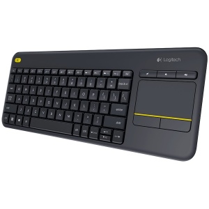 LOGITECH K400 Plus Wireless Touch Keyboard - BLACK - US INT'L 920-007145 *