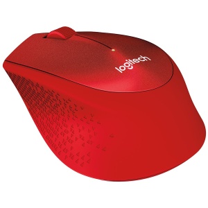 LOGITECH M330 Wireless Mouse - SILENT PLUS - RED 910-004911