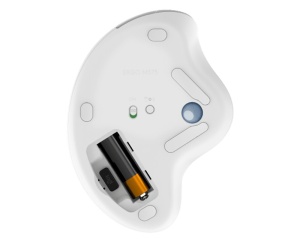 LOGITECH M575s ERGO Bluetooth Trackball Offwhite Blue ball miš - Img 1