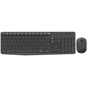 LOGITECH MK235 Wireless Combo - GREY - US INT'L 920-007931 - Img 1