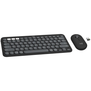 LOGITECH Pebble 2 Bluetooth Keyboard Combo - TONAL GRAPHITE - US INT'L 920-012239