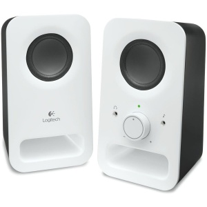 LOGITECH Z150 Stereo Speakers - SNOW WHITE - 3.5 MM 980-000815