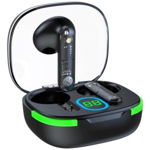 MeanIT Bežične stereo slušalice, Bluetooth V5.3, Crne - TWS B80 - Img 3