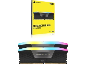 Memorija CORSAIR VENGEANCE 32GB(2x16GB)/DDR5/5600MHz/CL40-40-40-77/1.25V/crna