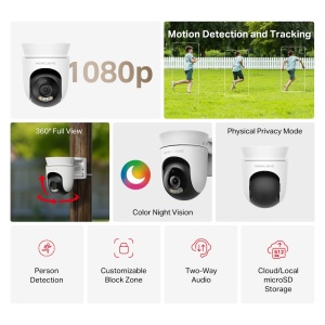 Mercusys MC500 V1.0 Outdoor Pan/Tilt Security Wi-Fi Camera - Img 3