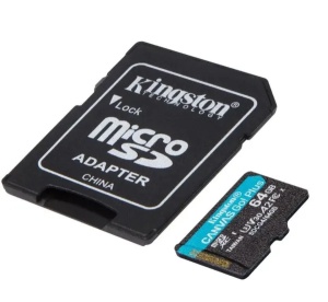 Micro SD Kingston 64GB Canvas Go Plus SDCG4/64GB +adapter - Img 4