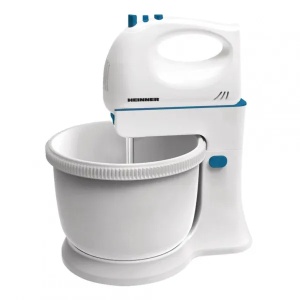 Mikser sa posudom HEINNER HMB-350BL 2,5l/300W/5 brzina/Beli - Img 2