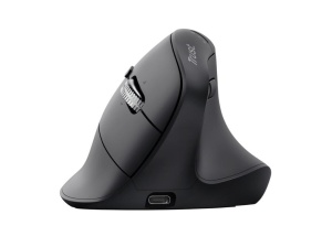Miš TRUST VYRAN ERGO HYPSCROLL bežicni/3 mode/crna M-WRLS MOUSE