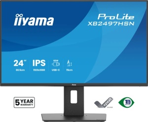 Monitor 23.8" Iiyama XB2497HSN-B1 IPS 1920x1080/144Hz/1ms/HDMI/DP/USB-C