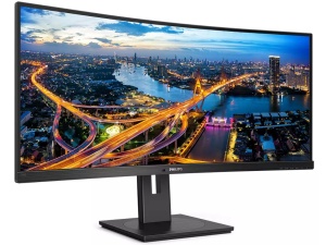 Monitor PHILIPS 346B1C/00 34"/VA,21:9,zakrivljen/3440x1440/100Hz/4ms GtG/HDMI,DP,USB,LAN/zvucnici - Img 2