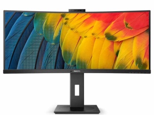 Monitor PHILIPS 34B1U5600CH/00 34"/VA,zakrivljen,21:9/3440x1440/120Hz/4msGTG/HDMI,DP,USB C/kamera - Img 4