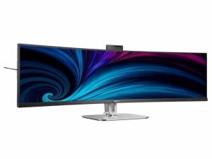 Monitor PHILIPS 49B2U5900CH/00 49"/VA,zakrivljen,32:9/5120x1440/75Hz/4ms GtG/HDMIx2,DP,USB,LAN/kamer - Img 3