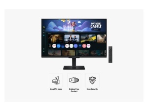 Monitor SAMSUNG LS27FM500EUXDU 27"/IPS/1920x1080/60Hz/5ms GtG/HDMIx2,LAN/VESA/smart/zvucnici/crna - Img 2