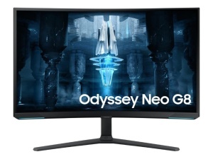 Monitor SAMSUNG LS32BG850NPXEN 31,5"/VA,zakrivljen/3840x2160/240Hz/1ms GtG/HDMIx2,DP,USB/pivot/crna