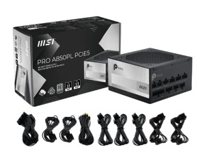 MSI PRO A850PL PCIE5 850W napajanje 7Y
