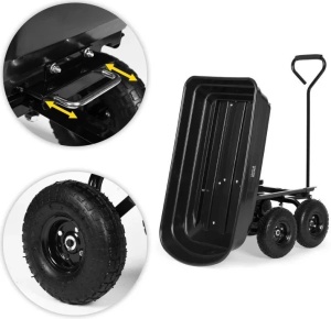 MultiGarden Baštenska transportna kiperska kolica, nosivosti do 200kg,kapacitet 75l