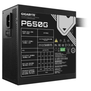 Napajanje 650W Gigabyte GP-P650G Gold *