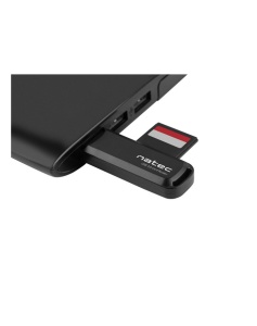 Natec SCARAB 2, Compact USB 3.0 SD Card Reader, microSD/microSDHC/microSDXC/SD/SDHC/SDXC/T-Flash NCZ-1874