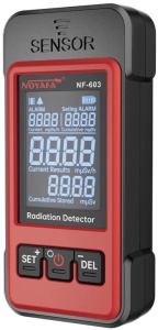 NOYAFA NF-603 Detektor radijaci - visoka osetljivost, detekcija više zraka, prenosivi - Img 7