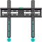 ONKRON Fixed TV Wall Mount for 32 to 65-inch Flat Panel TVs Digital Panels 50 kg, Black FM2-B - Img 2