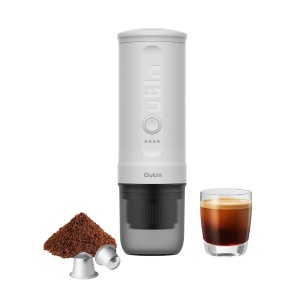 OUTIN Nano Espresso Machine, model OTEM-01, color Pearl White OTEM-01-PW - Img 2