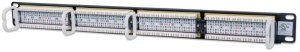 Patch panel Manhattan 520959 19"/1U Cat6/24 port - Img 2