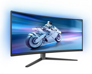 PHILIPS_ 34 inča Evnia 34M2C6500/00 UWQHD 3440x1440 QD OLED 175 Hz zakrivljeni gaming monitor - Img 2