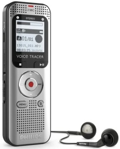 Philips diktafon DVT2015 Mono 8GB/LCD 2x AAA,USB 2.0 - Img 1