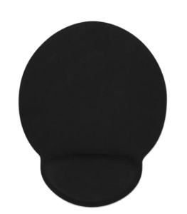 Podloga za miša Manhattan Wrist-Rest 434362, black - Img 3