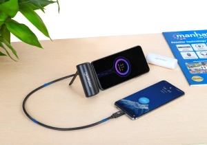 Powerbank Manhattan 102612 5000mAh 20W/Black/USB-C - Img 10