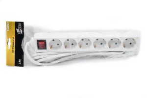 Produžni kabl Kettz KT-PK06P 6 utičnica, 3m - Img 2