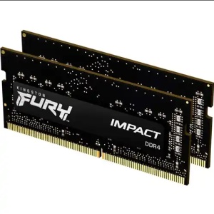 RAM SODIMM DDR4 32GB 3200MHz Kingston Fury Impact KF432S20IBK2/32