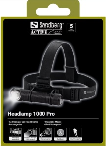 Sandberg 421-36 Headlamp 1000 Pro - Img 4