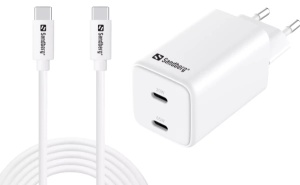 Sandberg 441-76 AC Charger USB-C PD65W EU 3M