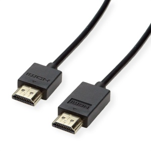 Secomp Roline HDMI Ultra HD Cbl+Eth act M/M 5.0m - Img 1