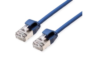 Secomp Roline U/FTP Data Center PatchCord Cat6A/Cl.EA Slim LSOH plava 3.0m - Img 2