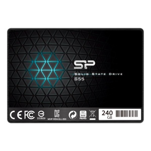 Silicon Power 2.5" 240GB SSD, SATA III, S55, Read up to 460 MB/s, Write up to 450 MB/s SP240GBSS3S55S25