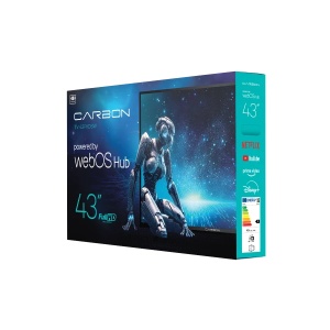 SMART LED TV 43 Carbon 43FHDSW 1920x1080/FHD/DVB-T2/Bluetooth/WiFi/Magic Remote/Frameless/webOS - Img 2