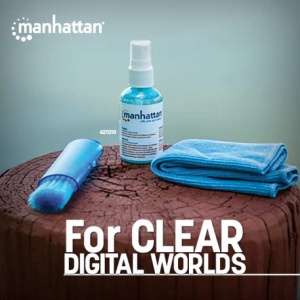 Sredstvo za čišćenje ekrana Manhattan 421010 sa krpicom/četkicom/60ml - Img 2