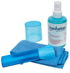 Sredstvo za čišćenje ekrana Manhattan 421027 sa krpicom/četkicom/200ml - Img 1