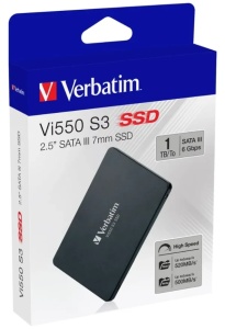 SSD 2.5" SATA Verbatim Vi550 S3 1TB 520MB/s 500MB/s - Img 2