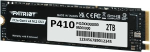 SSD M.2 NVMe 2TB Patriot P410 5000MBS/4500MBS P410P2TBM28H - Img 3