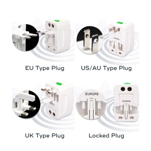 Strujni adapter EU/UK-USA AIO 75910 - Img 2