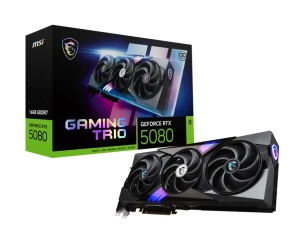 SVGA MSI RTX 5080 Gaming Trio OC 16GB GDDR7, V531-005R - Img 4